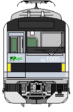 Negitukaitnb Ic Odakyu 丼 若葉氏から架空鉄道の車両を譲渡してもらって 前面図描いてしまった 小田急don